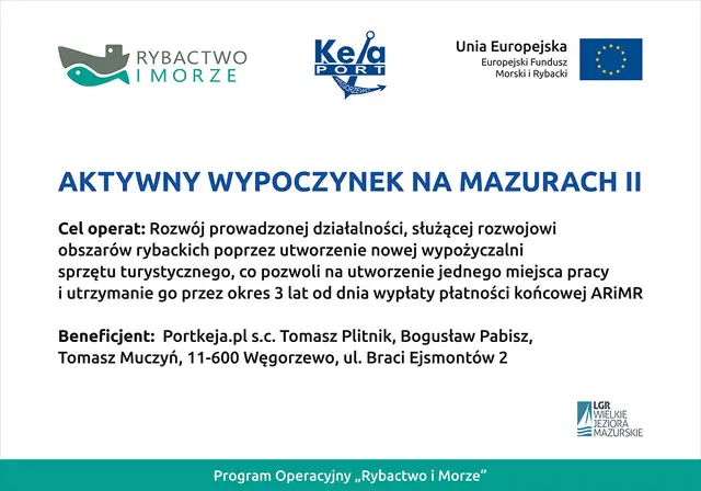 Aktywny wypoczynek na mazurach II